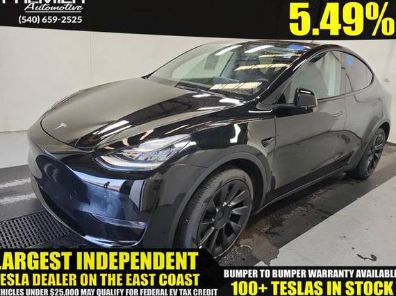 TESLA MODEL Y 2022 7SAYGDEE7NF440626 image